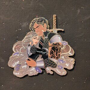 Fourth Wing Windswept Fantasy Pin